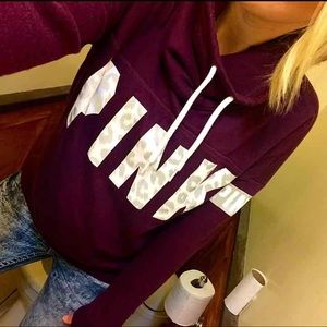 Vs Pink HTF Cowl Neck